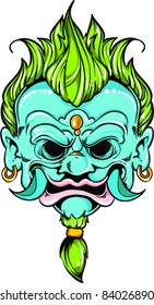 Vector Tattoo Monster