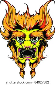 Vector Tattoo Monster