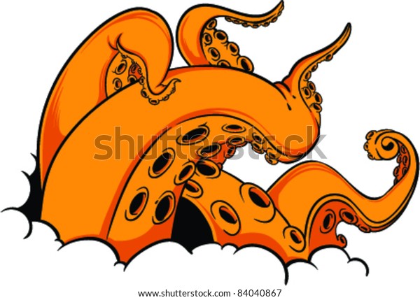 Vector Tattoo Octopus Stock Vector Royalty Free Shutterstock