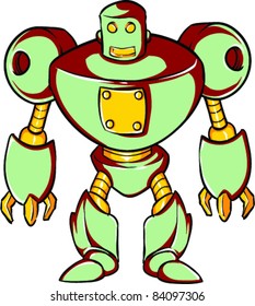 Vector Tattoo Robot