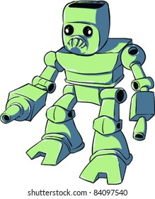 Vector Tattoo Robot