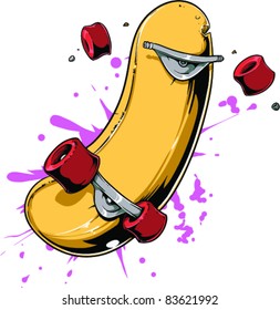 Vector Tattoo Skateboard