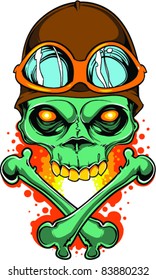 Vector Tattoo Skull