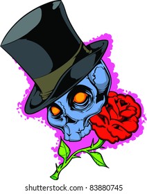 Vector Tattoo Skull