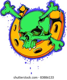 Vector Tattoo Skull