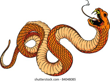 Vector Tattoo Snake