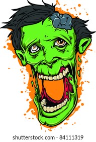 Vector Tattoo Stupid Zombie