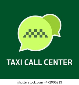 Vector of taxi badges, logos and labels on colorful background. vector illustration
