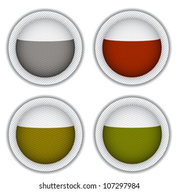 vector tea bags circle
