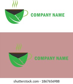 vector tea logo design template