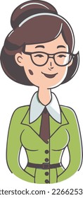 Vector de la escuela feliz de los profesores 