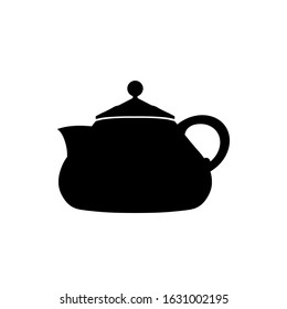 Vector Teapot icon on white background