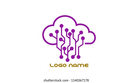 vector tech logo,icon design for company