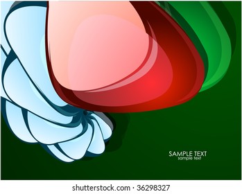 Vector techno background