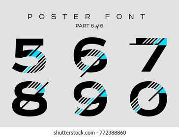 Vector Techno Font with Digital Glitch Text Effect. Minimal Geometric Typography for Logo Design, Music Poster, Fashion Show, Advertising. Modern Cyber Type in Futuristic Style. Trendy Urban Typeset.