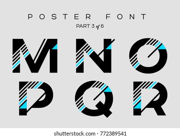 Vector Techno Font with Digital Glitch Text Effect. Minimal Geometric Typography for Logo Design, Music Poster, Fashion Show, Advertising. Modern Cyber Type in Futuristic Style. Trendy Urban Typeset.