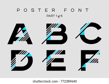 Vector Techno Font With Digital Glitch Text Effect. Minimal Geometric Typography For Logo Design, Music Poster, Fashion Show, Advertising. Modern Cyber Type In Futuristic Style. Trendy Urban Typeset.