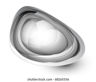 Vector technological shapes