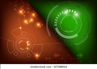 vector technology abstract background