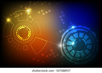 vector technology abstract background