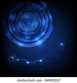 vector technology abstract background
