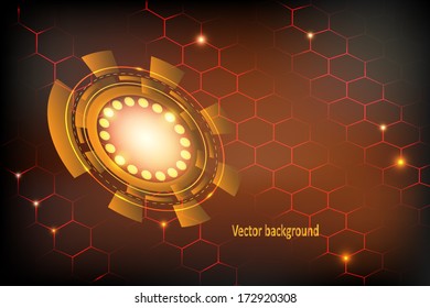 Vector Technology background 