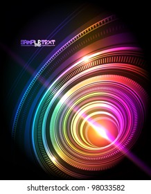 Vector Technology Background Design