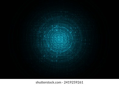 Vector technology background ,Sci fi futuristic 