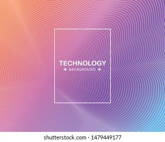 VECTOR TECHNOLOGY COLORFUL BACKGROUND. USE FOR DESIGN. EPS10.