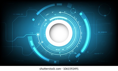Vector technology communication for business background concept 