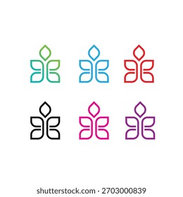 tecnologia de vetor E gravando ícone de logotipo