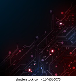 Tecnología vectorial en el diseño de circuitos electrónicos.