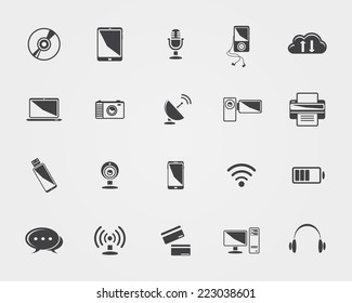 Vector  Technology icons