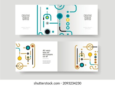 Vector technology illustration. Chemistry connect design texture. Dots and lines simple element background. Abstract minimalistic technical ornament
