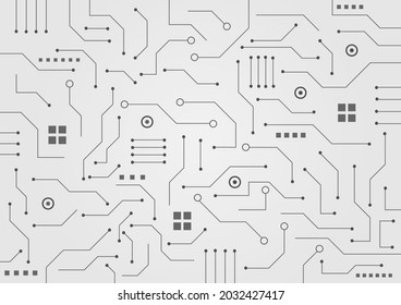 vector technology network circuit board advertisement flyer magazine newspaper