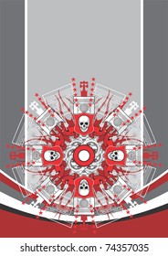 Vector Technology Vertical Arrangement