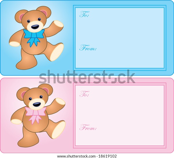 teddy bear tags