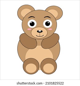 vector teddy bear illustration cartoon