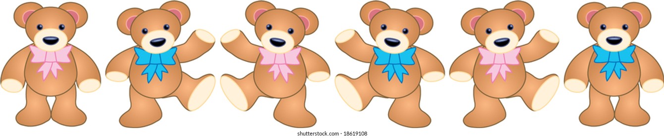 teddy bears on parade