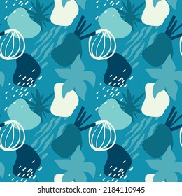vector teenage seamless neon pattern naive simple style for textile design
