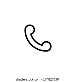 Vektor-Telefon-Solid-Glyph-Flachsymbol