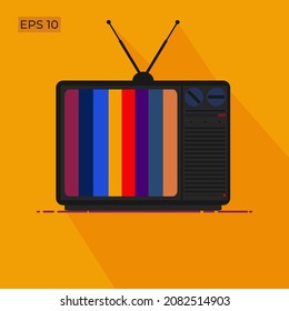 vector television classic with beautiful shadows. Suitable for design elements and more.