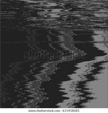 vector television noise abstract grayscale glitch modern decoration background
