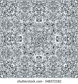 vector television noise pixels glitch mandala modern decoration seamless pattern