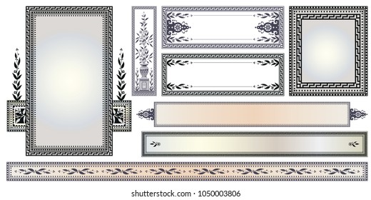Vector template for advertisements, flyer, web, wedding  and other invitations or greeting cards.