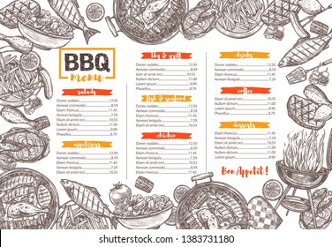 135,243 Bbq grill menu Images, Stock Photos & Vectors | Shutterstock