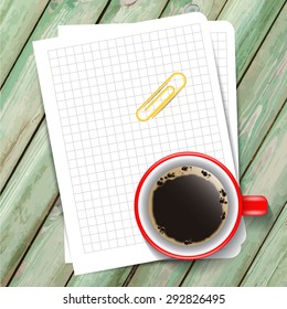 Vector template for branding identity for graphic designers presentations and portfolios