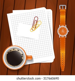 Vector template for branding identity for graphic designers presentations and portfolios