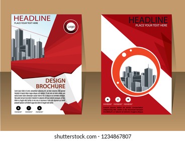 vector template Brochure design cover modern layout annual report
poster flyer in A4 with colorful triangles geometric shapes for tech science market with light background