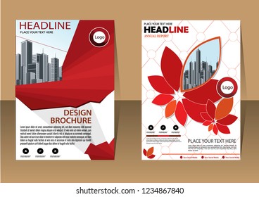 vector template Brochure design cover modern layout annual report
poster flyer in A4 with colorful triangles geometric shapes for tech science market with light background